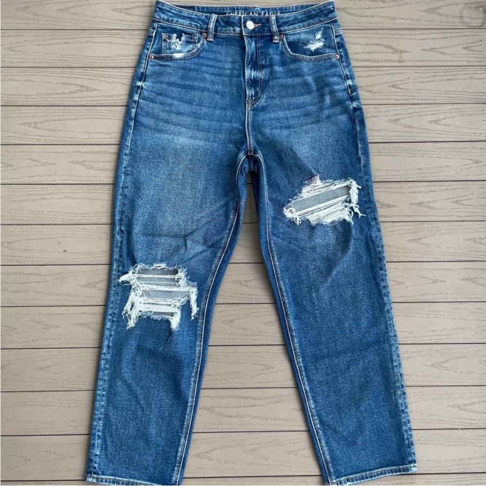 American Eagle Outfitters High Rise Blue Jeans